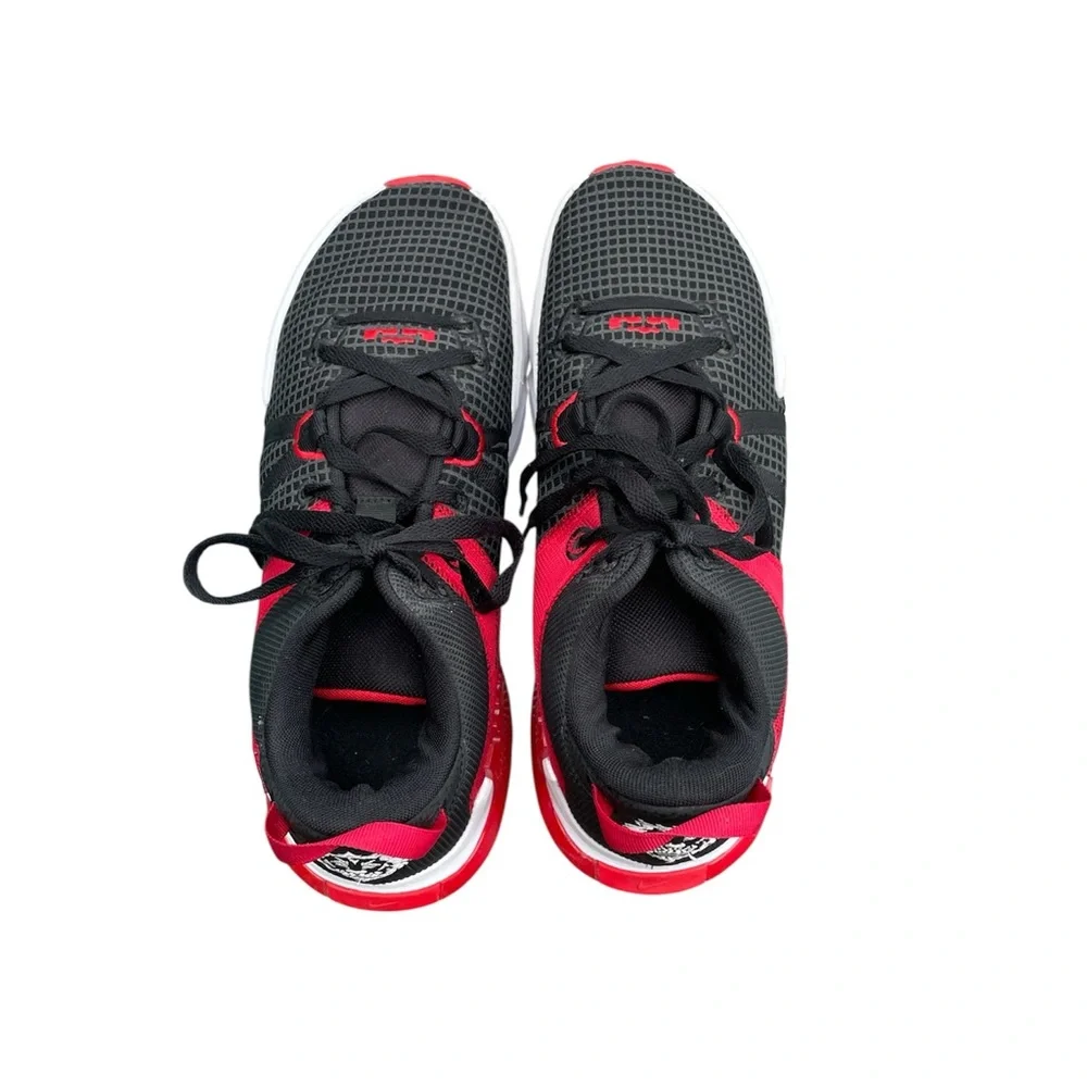 Nike LaBron Witness VII HO 22 Performance Black‎ and Red Basketball Shoes